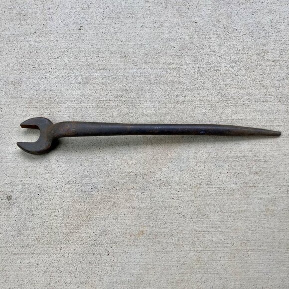 Vintage Armstrong 1-1/2" Spud Wrench Offset 1.5 Open End - Picture 1 of 8